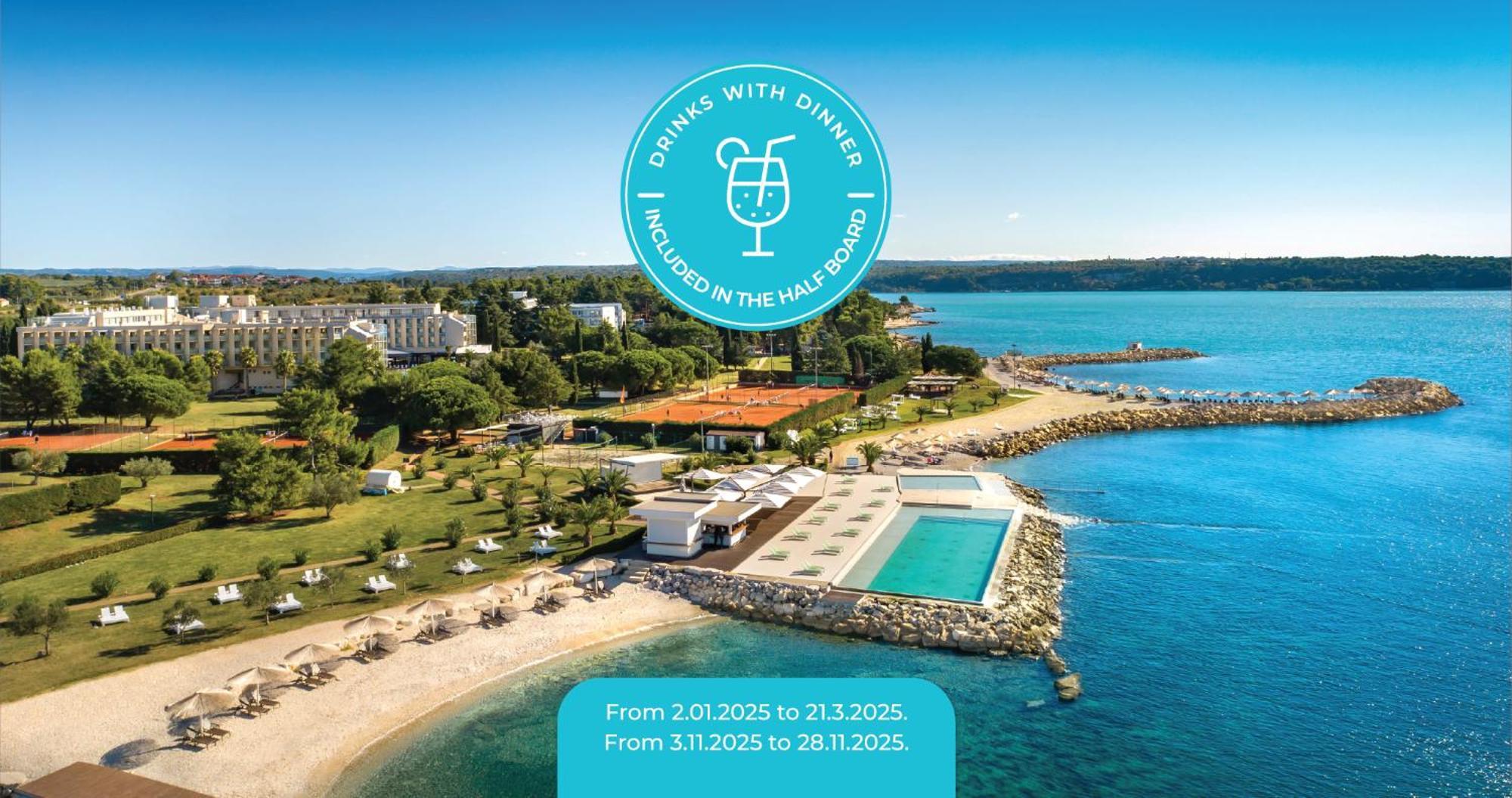 Aminess Vival Maestral Hotel Novigrad Istria Eksteriør billede